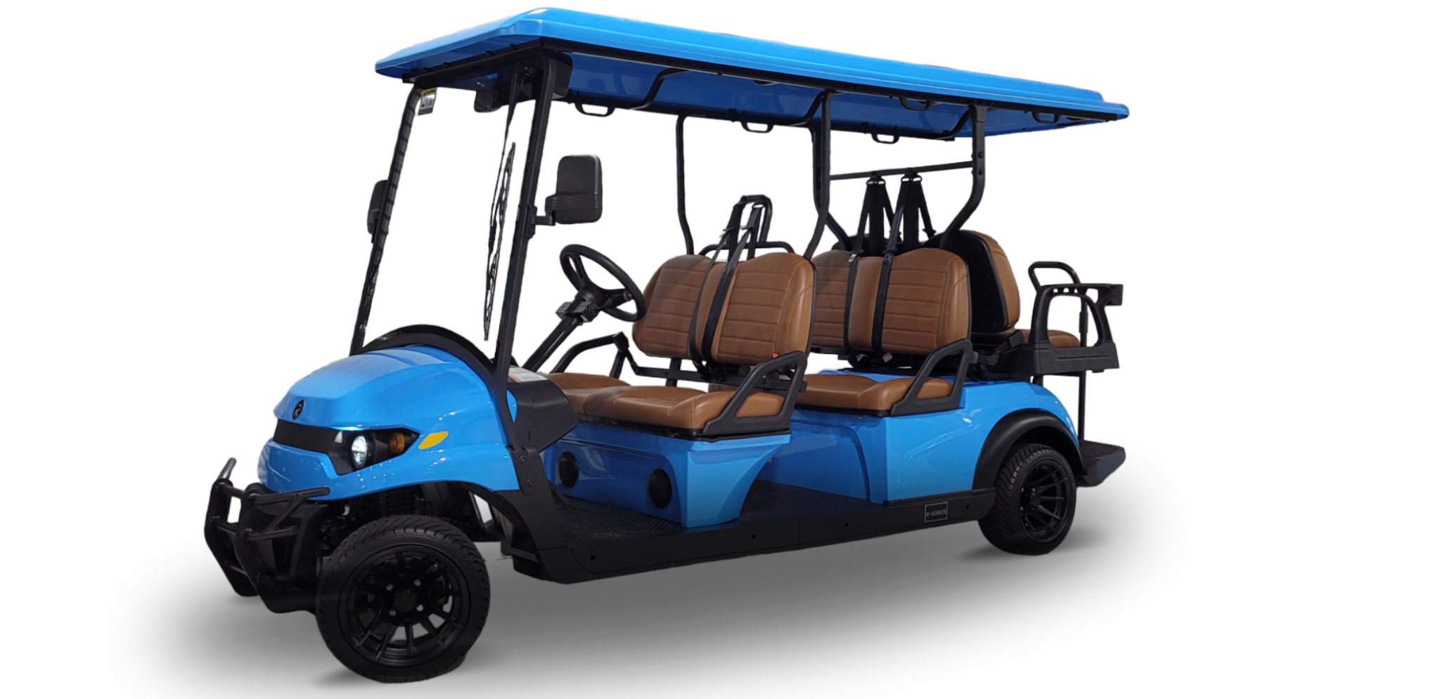 6 Passenger Electric Luxury Rental Cart for South Walton Golf Cart Rentals in Santa Rosa Beach, FL